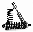 Aldan Eagle Aluminum Aldan Coilovers brushed aluminum shocks w/black powder coated coils