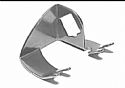 Stainless Kick-Down Cable Bracket