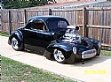 1941 Willys coupe Tommy Morgan, SC Outlaw body/chassis