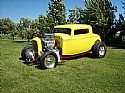 1932 Ford coupe Outlaw body - Ernie & Linda Van Dyke/IL