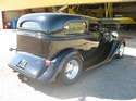 1934 Chevy sedan delivery Outlaw body stock frame Buz Tapply/CO owner
