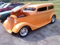 1934 Chevy sedan body/chassis pkg 1988 Fran & Teresa Lippert/PA owners