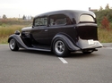 1935 Chevy standard sedan (steel body) on Outlaw chassis - Chuck Scilipote/MD owner