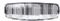 1941-42 Willys Chrome Grille