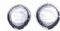 1940 Willys Headlight Lens & Bezel