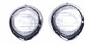 1940 Willys Headlight Lens & Bezel