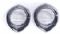1941-42 Willys Headlight Lens & Bezel
