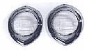 1941-42 Willys Headlight Lens & Bezel