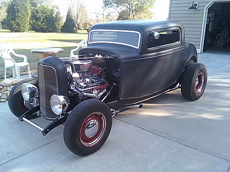 1932 Ford coupe - owner Rick McCreary/VA