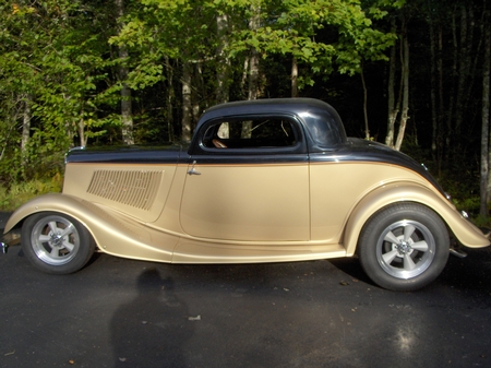 1933 Ford coupe Charles (Jr.) Weir Canada owner