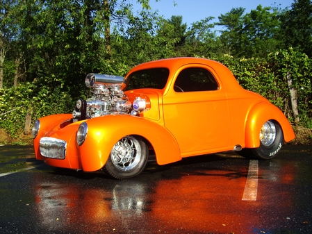 1941 Outlaw Willys body/chassis Loren Harris/Va owner