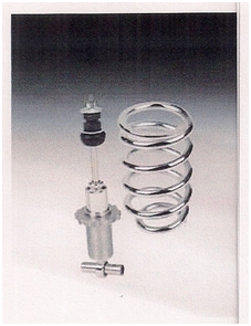 Mustang 11 coilovers aluminum shocks/chrome coils