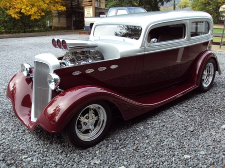 1934 Chevy sedan delivery  Outlaw body/chassis JR Fitzgerald/Va owner