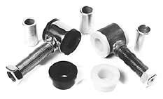 Adjuster ends, urethane bushings and inside sleeves
