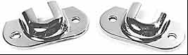 Polished Stainless Firewall Support Brackets