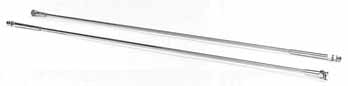1932-39 Ford and Modal A Fords Polished Stainless Radiator Support Rods