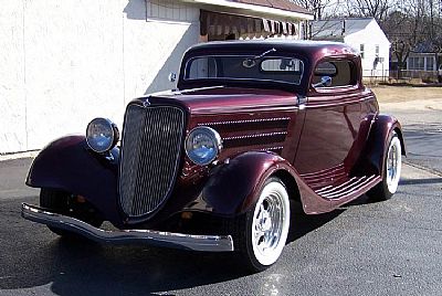 1934 Ford 3 window coupe