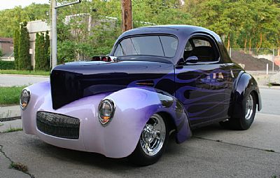 1941 Willys coupe Bill Gunzberg/PA Outlaw body & chassis package
