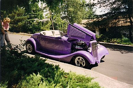 1934 Ford roadster Outlaw body and chassis