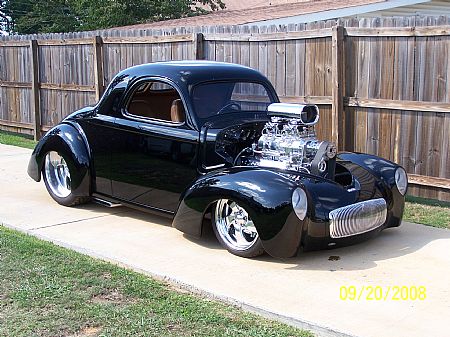 1941 Willys coupe Tommy Morgan