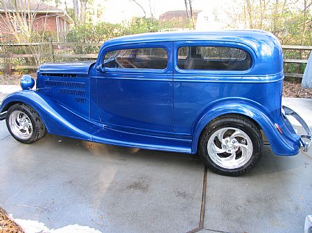 1934 Chevy sedan Calvin Vander Molen, VA