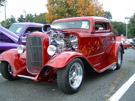1932 Ford coupe Dennis & Donna Weller