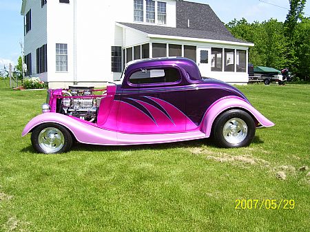 1934 Ford coupe - Jim Whitbeck owner